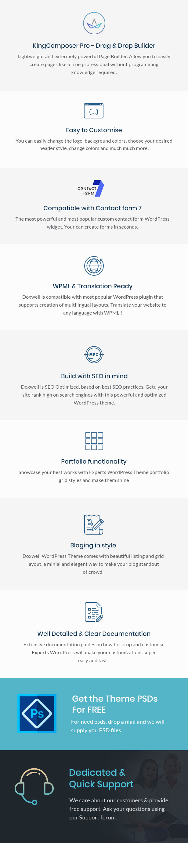 Doxwell : Physical Therapy WordPress Theme - 2